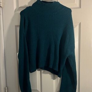 Jessica Simpson Deep Teal Turtleneck Sweater